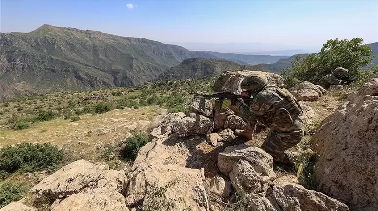 Suriye'nin kuzeyinde 8 PKK'lı terörist etkisiz hale getirildi