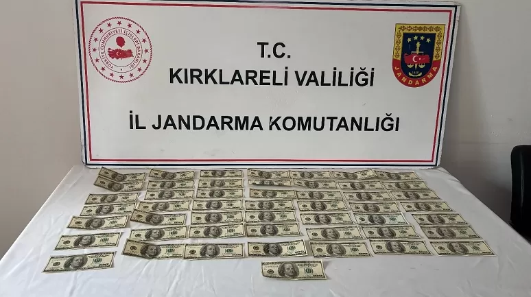 Kırklareli’nde sahte para operasyonu: 5 bin dolar ele geçirildi