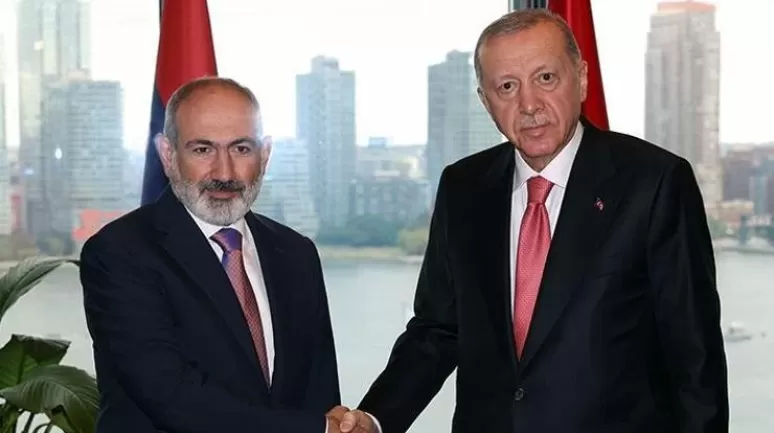 Cumhurbaşkanı Erdoğan, Ermenistan Başbakanı Paşinyan'ı kabul etti