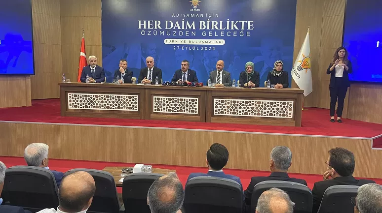 Milli Eğitim Bakanı Tekin, Adıyaman'da eğitim yatırımlarını artıracaklarını duyurdu