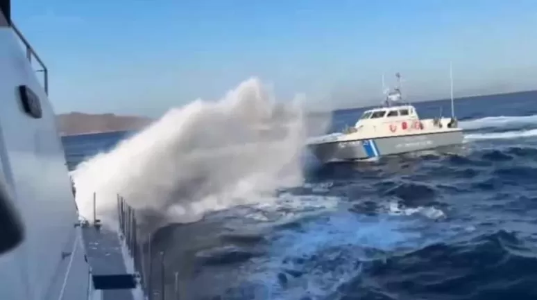 Yunan unsurlarından Türk balıkçı teknesine taciz