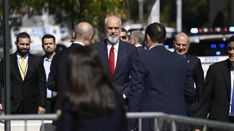 Cumhurbaşkanı Erdoğan, Arnavutluk Başbakanı Edi Rama'yı kabul etti