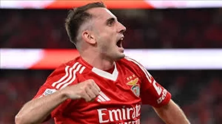 Kerem Aktürkoğlu'ndan Benfica'yı öne geçiren gol!