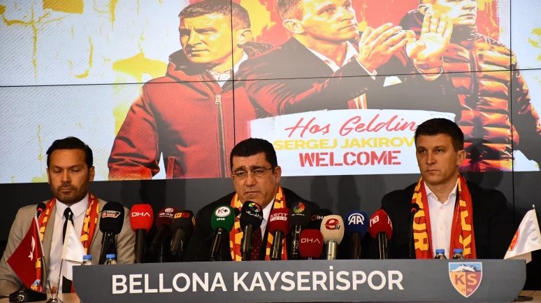 Kayserispor'da Sergej Jakirovic dönemi başlıyor