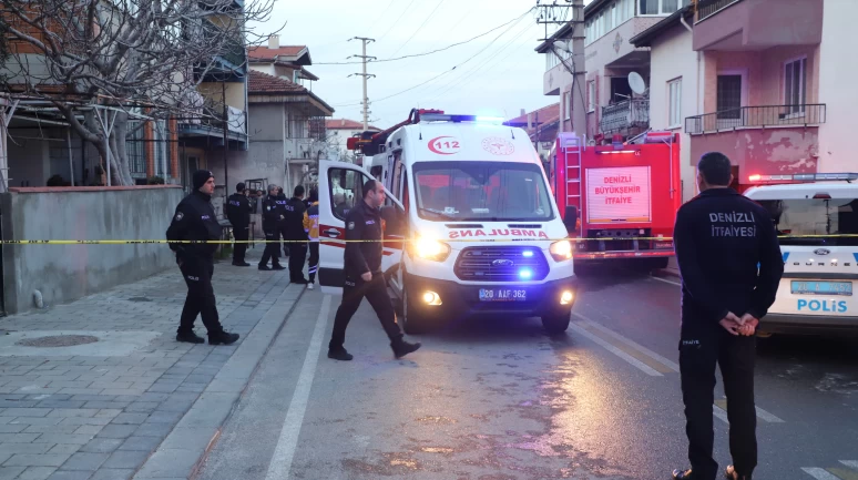 Denizli'de yangın faciası: 1 ölü 3 yaralı