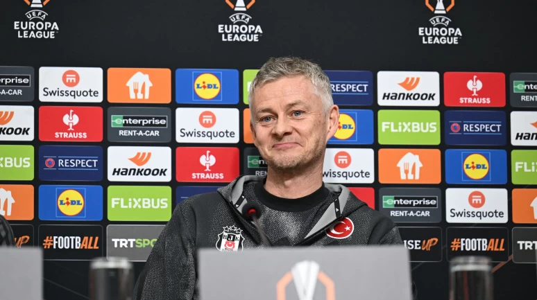 Solskjaer, Beşiktaş'ın zorlu Athletic Bilbao maçı öncesi konuştu