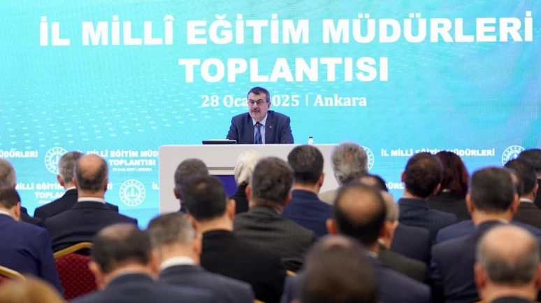 Milli Eğitim Bakanı Tekin, 81 ilinden gelen milli eğitim müdürleriyle toplantı yaptı