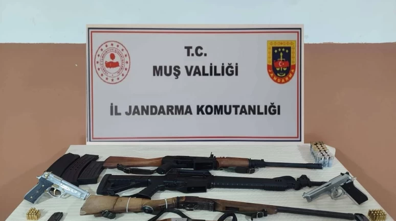 Muş'ta jandarma operasyonu: 199 kişi yakalandı