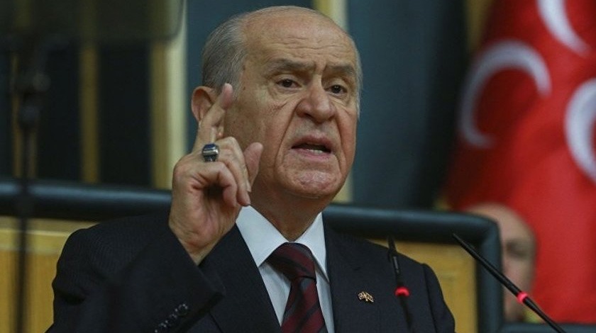 MHP Lideri Bahçeli'den CHP ve İP'ye 'Hafter' tepkisi