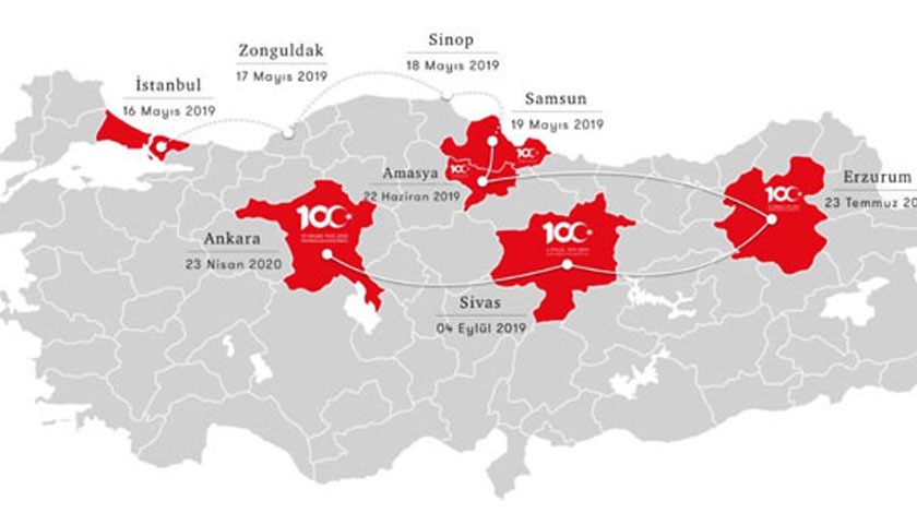 100. yıla özel hazırlandı! İşte o logo