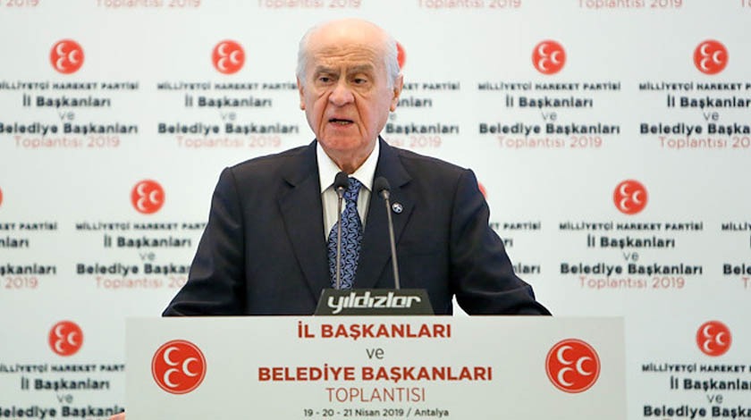 MHP Lideri Devlet Bahçeli: PKK ve FETÖ 31 Mart'ta CHP'ye çalıştı