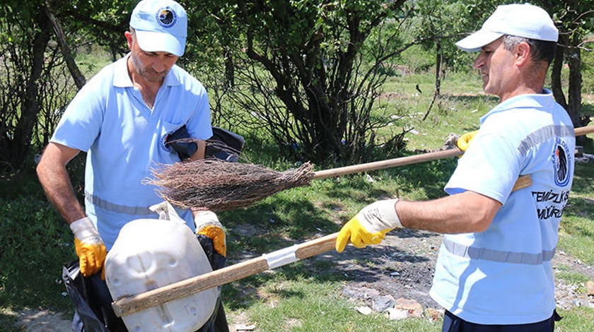 Aydos Ormanı'nında tepki çeken görüntü