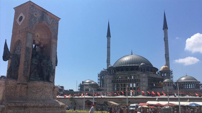 Taksim Camisi'nin yıl sonunda açılması hedefleniyor