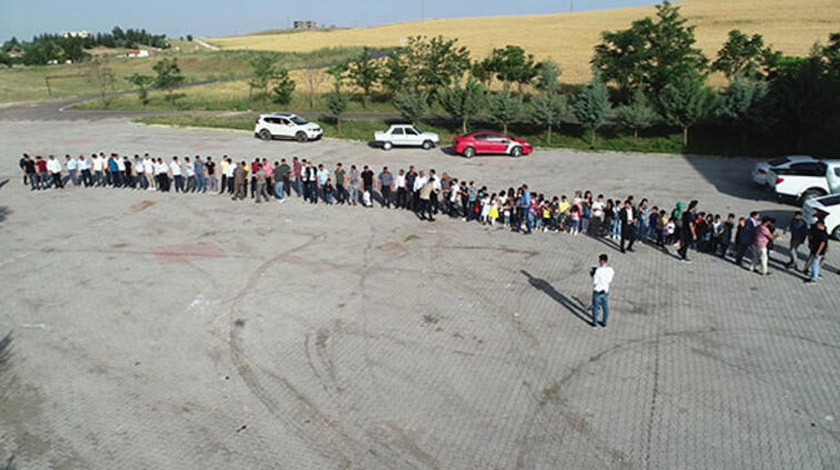 300 torunu sıraya girdi