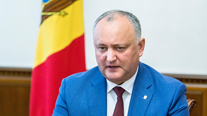 Moldova Cumhurbaşkanı Dodon görevden alındı