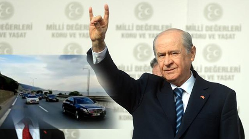 MHP Lideri Bahçeli'nin İstanbul'a geliş videosu sosyal medyayı salladı