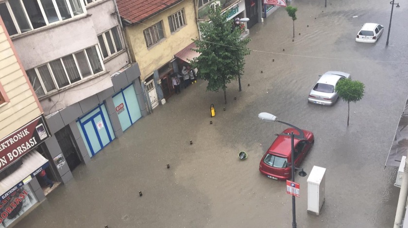 Karabük'te metrekareye 30 kilogram yağış düştü