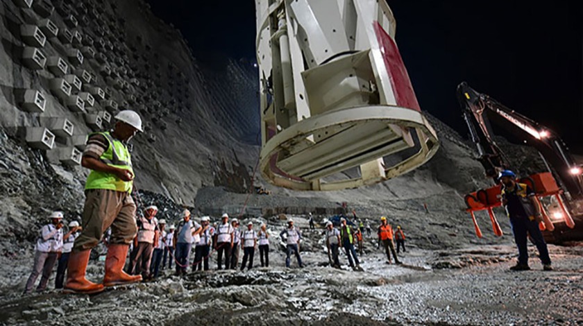 Türkiye'nin en büyüğü olacak! 112 metre gövdeye ulaşıldı