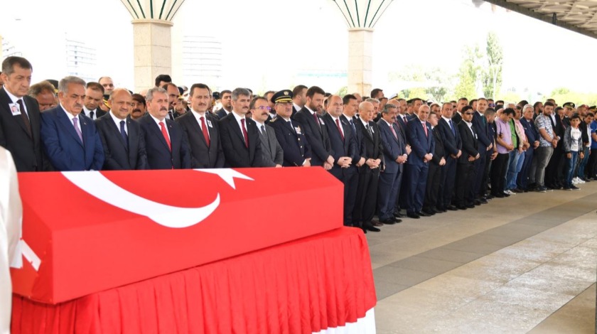 Hakkari şehidi Cengiz Tokur son yolculuğuna uğurlandı