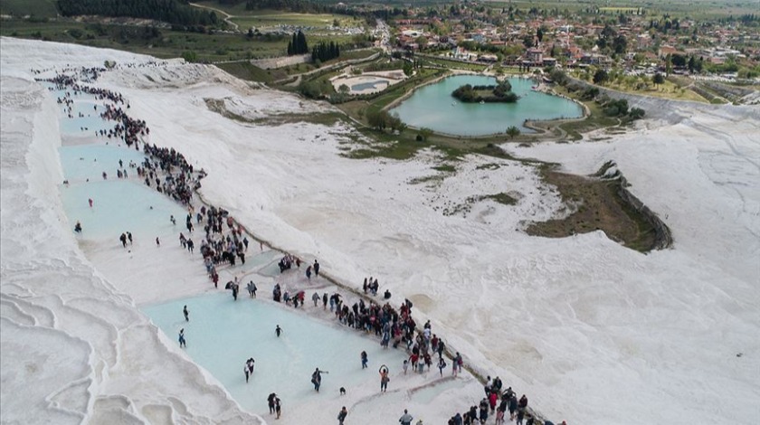 Pamukkale'de hedef 5 milyon turist