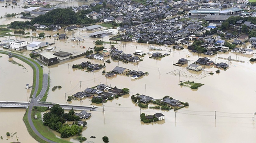 Japonya'yı sel vurdu: 847 bin kişi tahliye edilecek