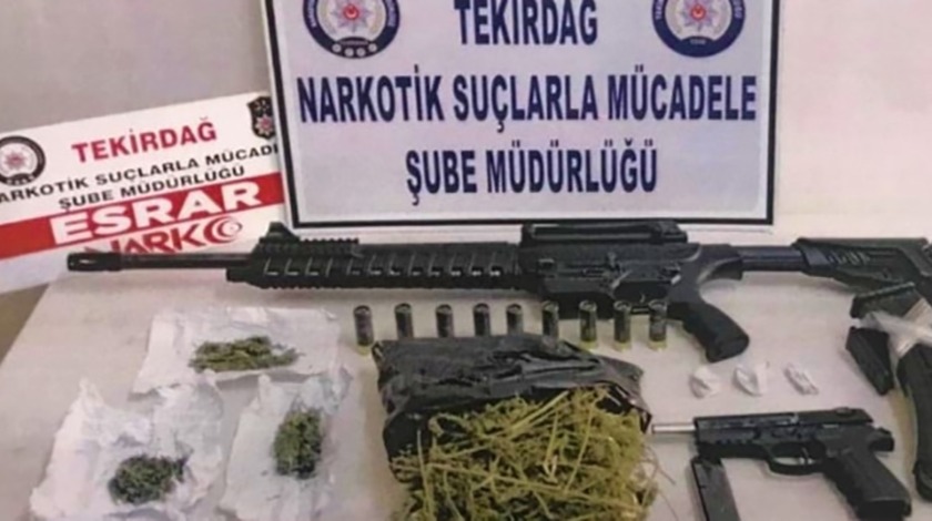 Tekirdağ'daki uyuşturucu operasyonu! 15 şüpheli yakalandı