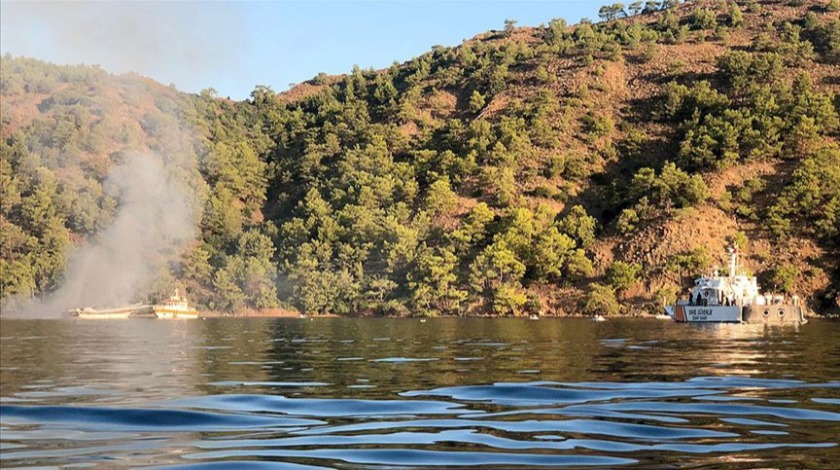 Muğla'da yat yangını: Ölü ve yaralılar var