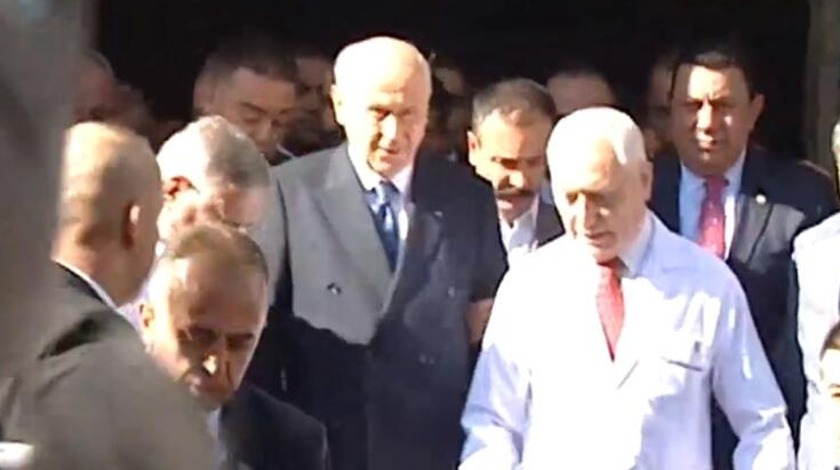 MHP lideri Devlet Bahçeli taburcu oldu