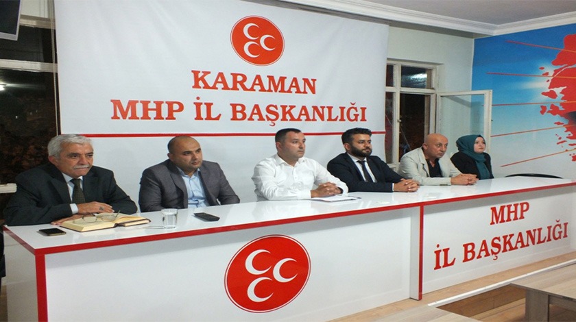 Karaman MHP'de genişletilmiş iştişare toplantısı