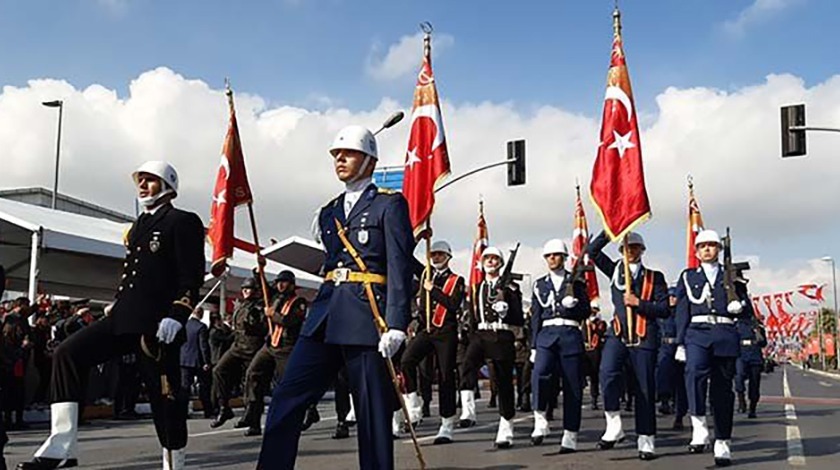 Vatan Caddesi'nde görkemli tören