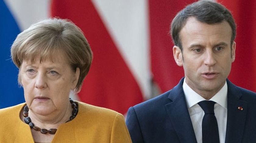 Merkel'den Macron'a çok sert tepki: Yersiz bir sözlü saldırı