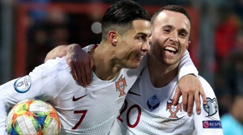 Ronaldo attı, Portekiz EURO 2020 biletini kaptı