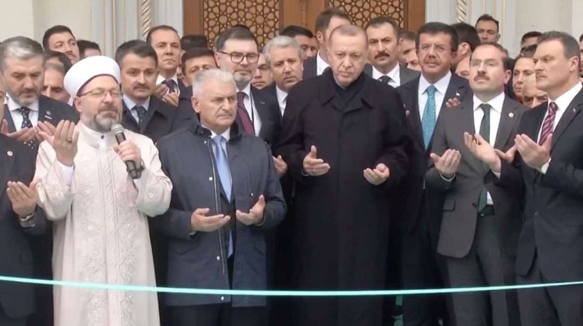 Cumhurbaşkanı Erdoğan Bilal Saygılı Camii açılışında açıklamalar