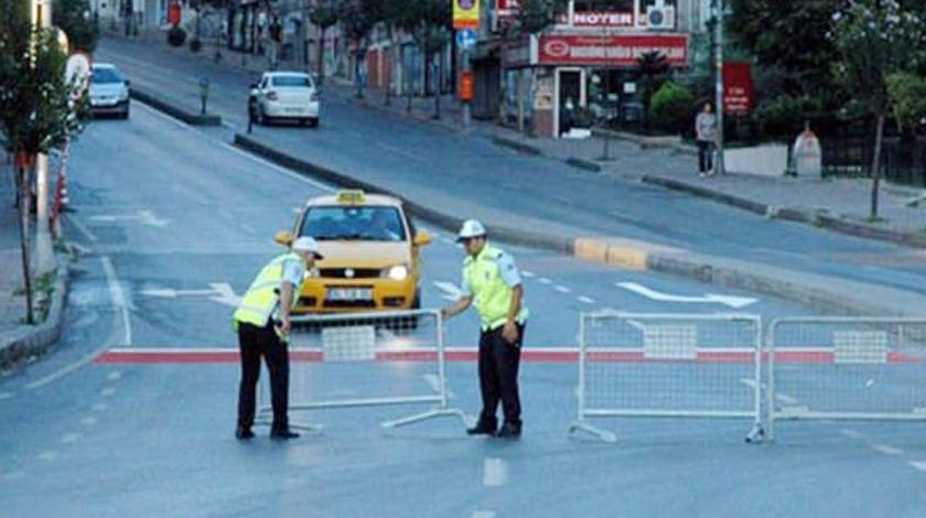 Bugün bu yollar kapalı