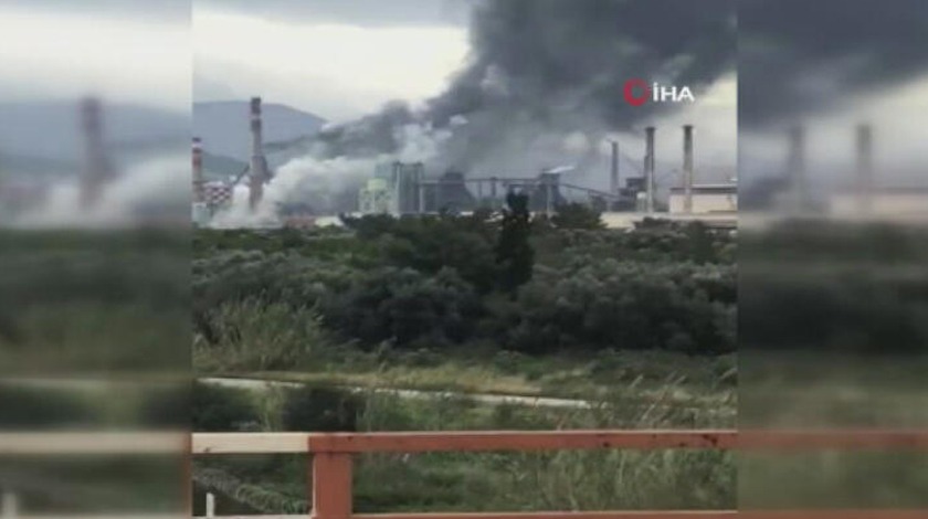 Hatay'da fabrikada patlama!