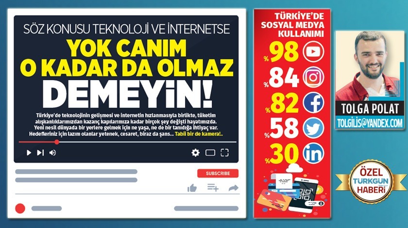 Söz konusu teknoloji ve internetse