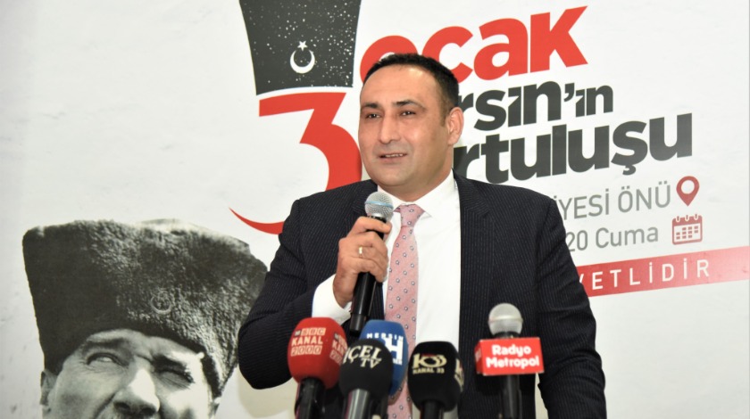 Başkan Yılmaz: "3 Ocak, Mersin'in ortak değeridir"