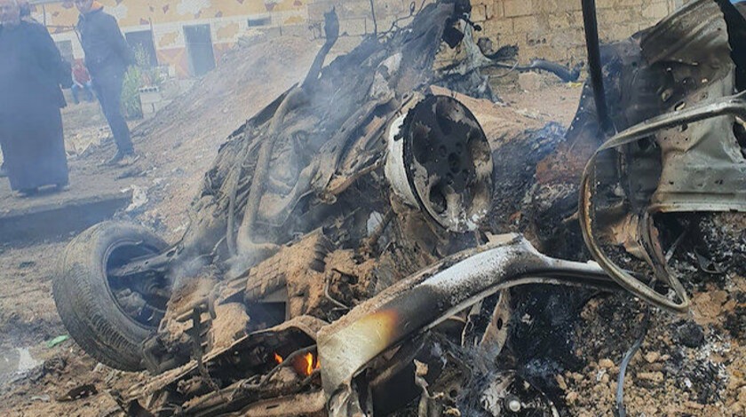 Tel Abyad'da bombalı terör saldırısı! Sivil kayıpları var