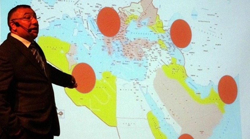 Haritadan gösterip uyardı: Libya'ya gitmezsek..