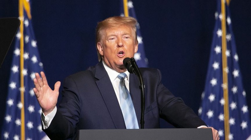 Trump'tan düşen yolcu uçağı açıklaması