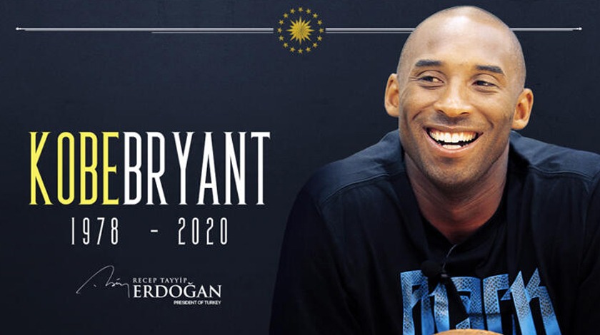 Cumhurbaşkanı Erdoğan'dan Kobe Bryant paylaşımı