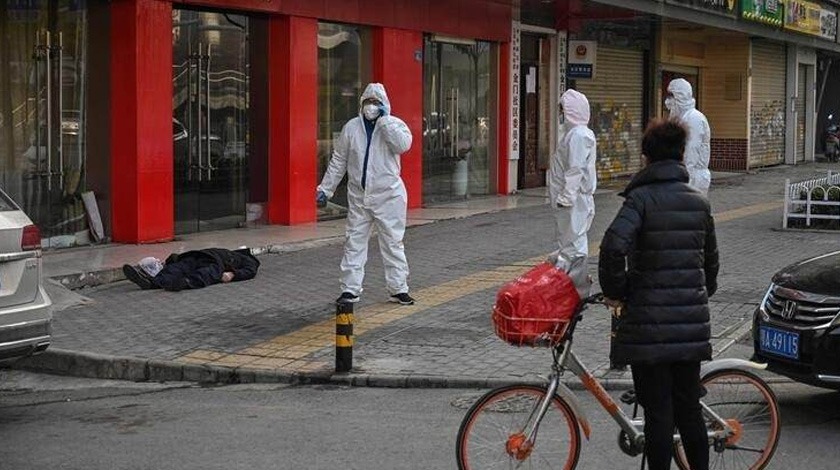 Çin'de dehşete düşüren görüntü!