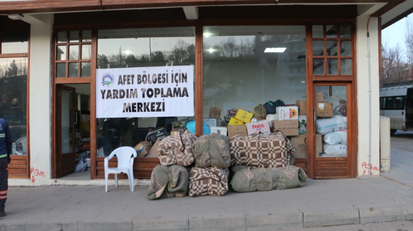 İspir Elazığ için seferber oldu