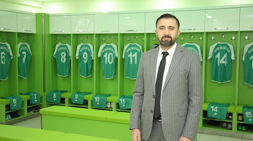 Gölbaşı Belediyespor'un soyunma odaları yenilendi