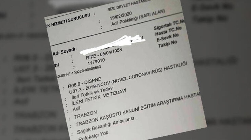 O belgeyi paylaşan çalışana soruşturma!