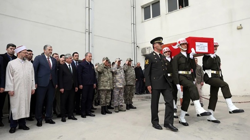 İdlib Şehitleri son yolculuklarına uğurlandı