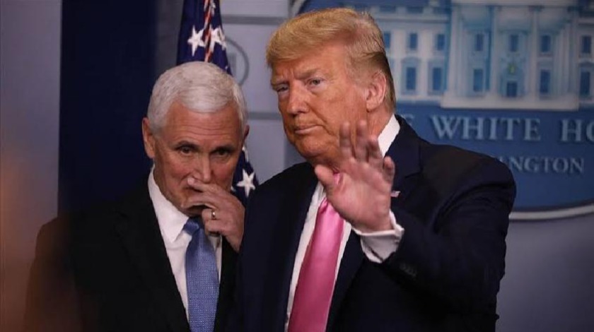 Trump ve Pence'in katıldığı toplantıda koronavirüs tespit edildi