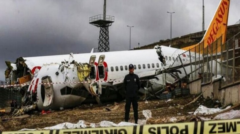 Sabiha Gökçen'deki Pegasus uçak kazasında ön rapor ortaya çıktı