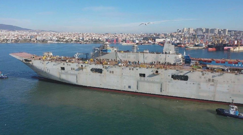 TCG Anadolu yerli sistemlerle donatılıyor