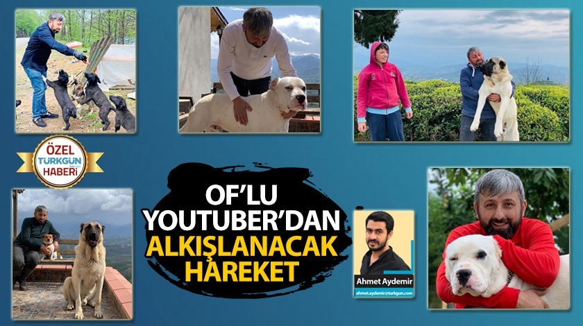 Oflu YouTuberdan alkışlanacak hareket